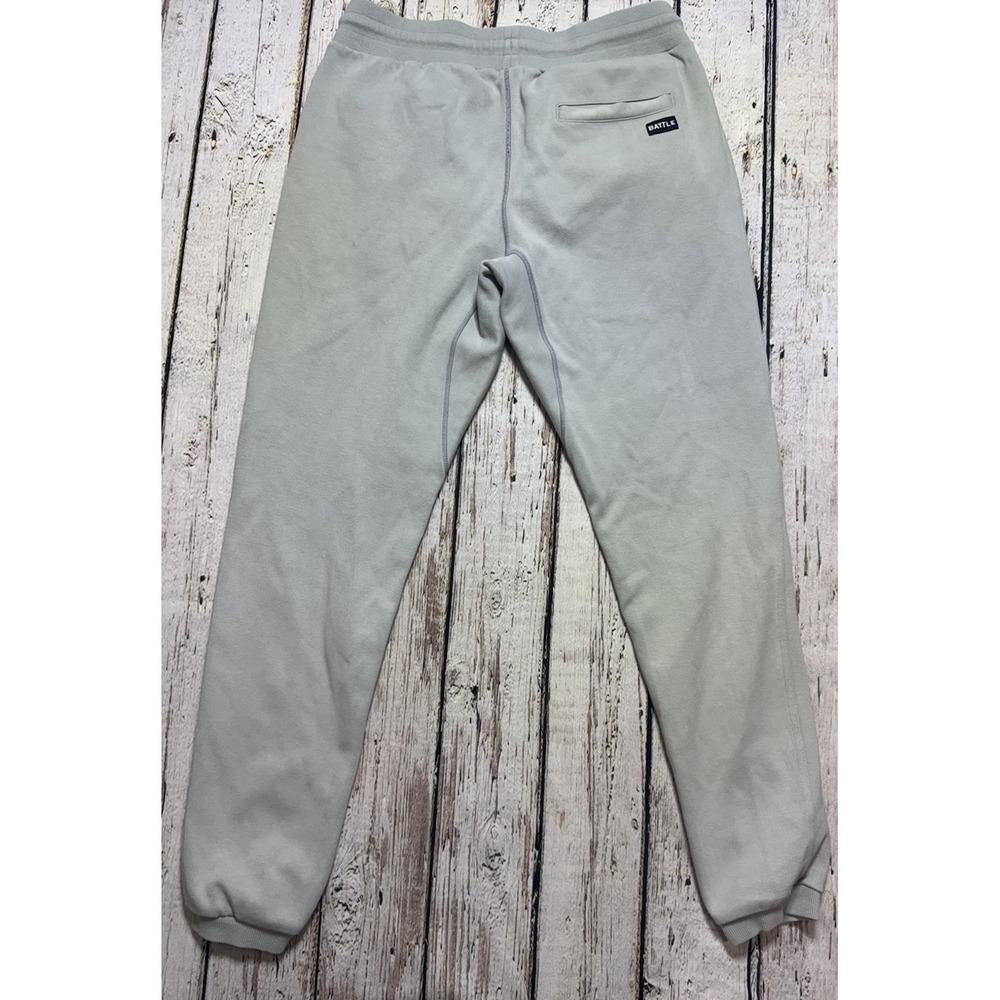 Battle Sports Football Joggers Sweatpants Athletic Gear Gray Men's Size XL - Picture 6 of 6